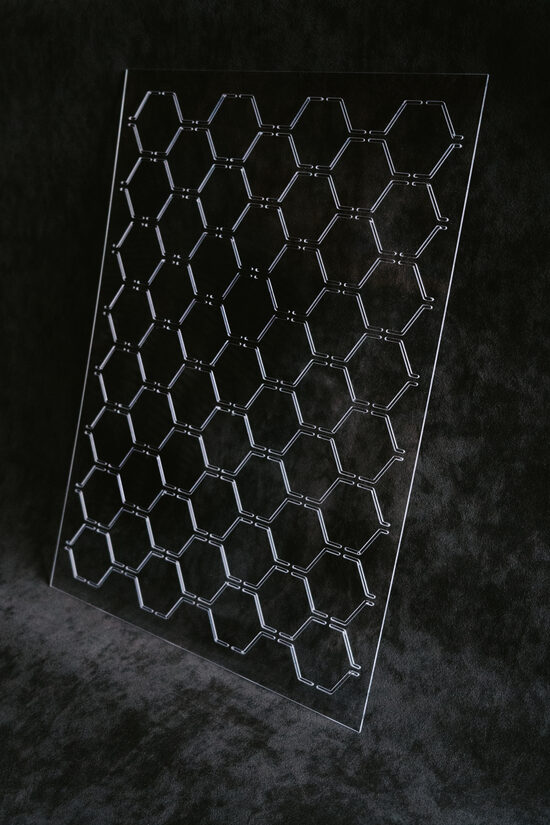 45mm honeycomb, template size 420x296mm